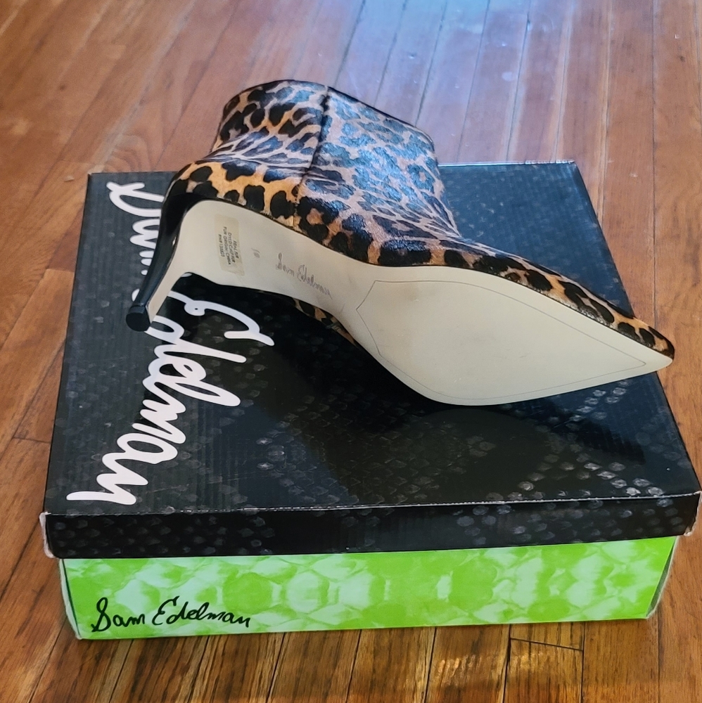 Sam Edelman Leopard Boot - Picture 3 of 4
